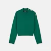 Wool-Cashmere Knit Boxy Sweater Wool-Cashmere Knit Boxy Sweater