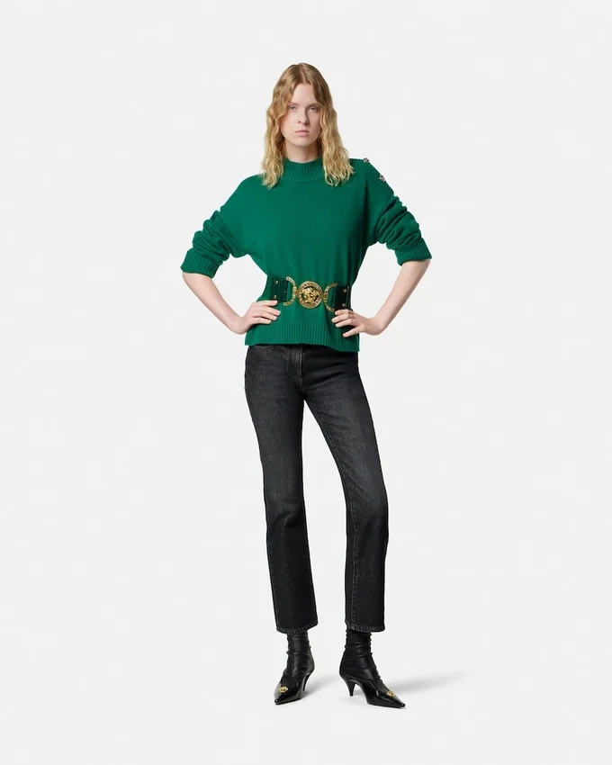 Wool-Cashmere Knit Boxy Sweater Wool-Cashmere Knit Boxy Sweater