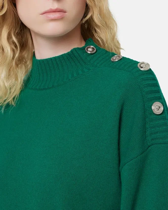 Wool-Cashmere Knit Boxy Sweater Wool-Cashmere Knit Boxy Sweater