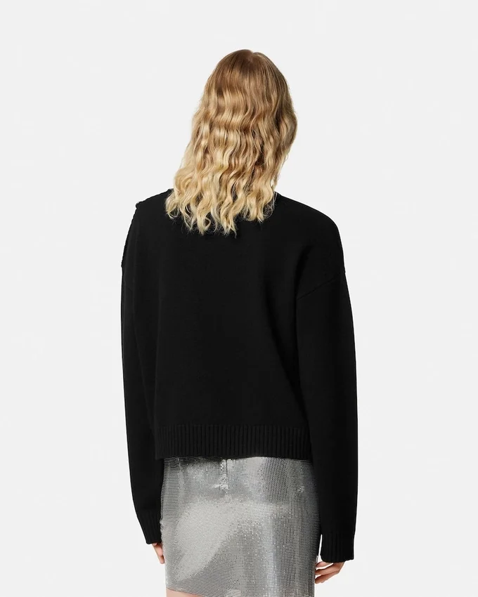 Wool-Cashmere Knit Boxy Sweater Wool-Cashmere Knit Boxy Sweater