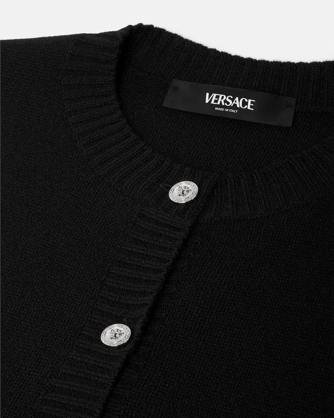 Wool-Cashmere Knit Shirt Dress Wool-Cashmere Knit Shirt Dress
