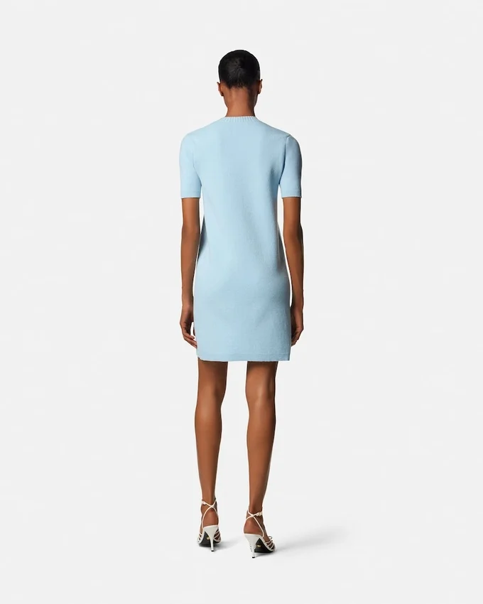 Wool-Cashmere Knit Shirt Dress Wool-Cashmere Knit Shirt Dress