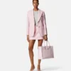 Wool Crépe Tweed A-Line Mini Skirt Wool Crépe Tweed A-Line Mini Skirt