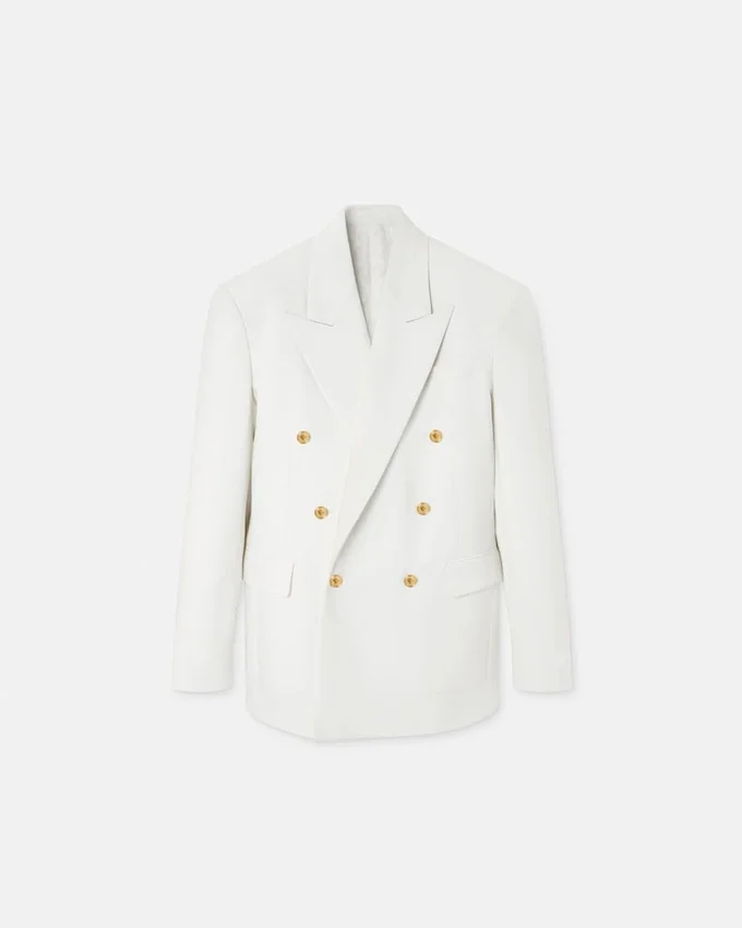 Wool Double-Breasted Blazer Wool Double-Breasted Blazer