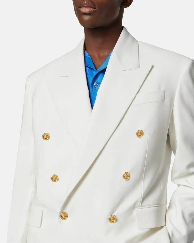 Wool Double-Breasted Blazer Wool Double-Breasted Blazer