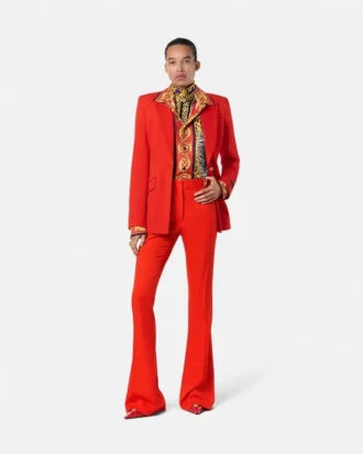 Wool DV Pants