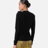 Wool Knit Draped Sweater Wool Knit Draped Sweater