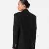 Wool Pinstripe Double-Breasted Blazer Wool Pinstripe Double-Breasted Blazer