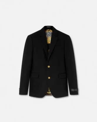 Wool Single-Breasted Blazer