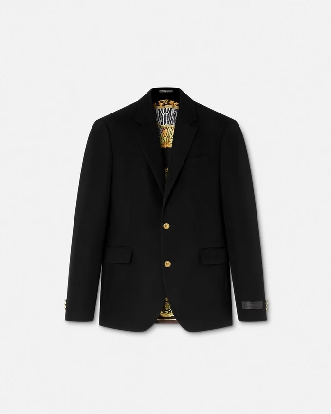 Wool Single-Breasted Blazer Wool Single-Breasted Blazer