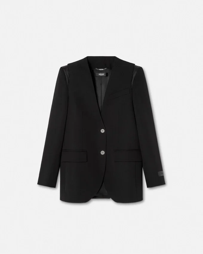 Wool Single-Breasted Blazer Wool Single-Breasted Blazer