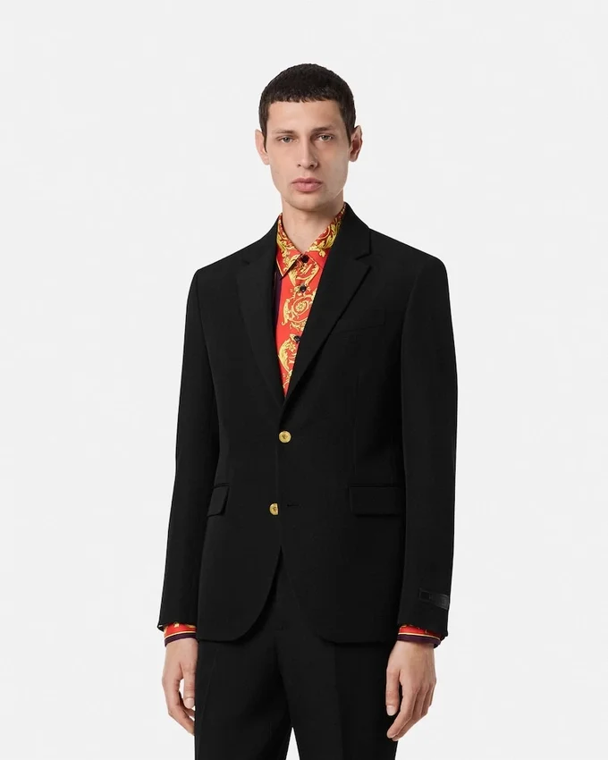 Wool Single-Breasted Blazer Wool Single-Breasted Blazer