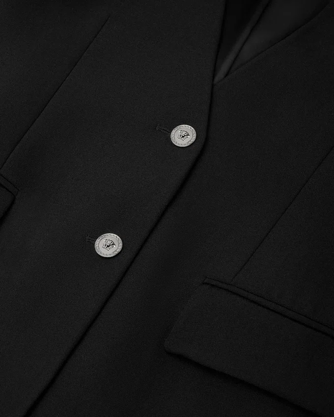 Wool Single-Breasted Blazer Wool Single-Breasted Blazer