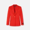 Wool Single-Breasted DV Blazer Wool Single-Breasted DV Blazer