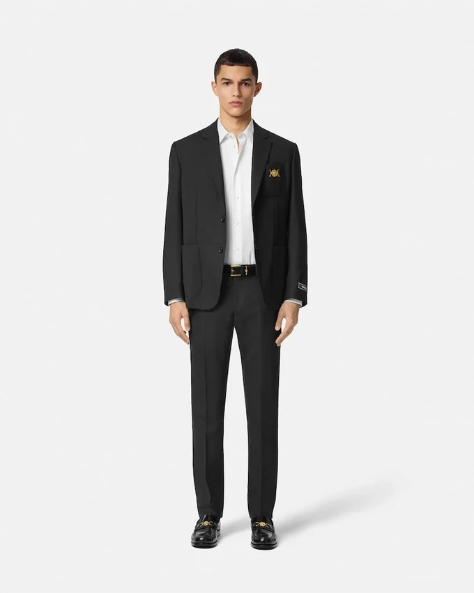 Wool Tapered Formal Pants Wool Tapered Formal Pants