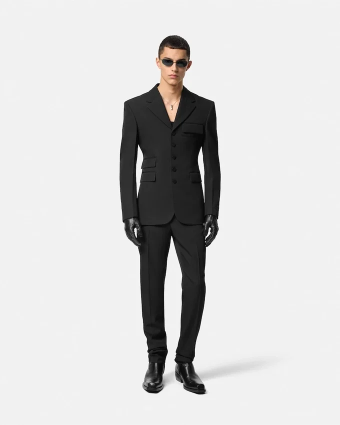 Wool Tapered Formal Pants Wool Tapered Formal Pants